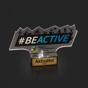 #BEACTIVE - egyedi akril díj