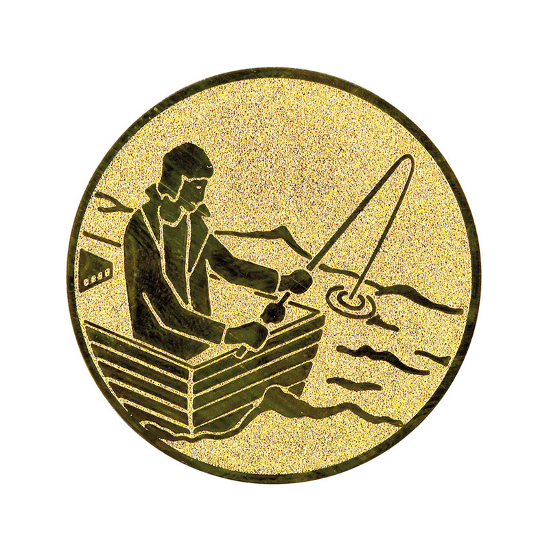 Horgászat (csónak) érembetét